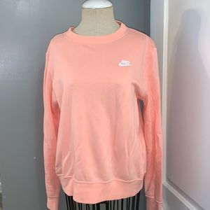 Nike Women’s Pink Pullover Crew Neck